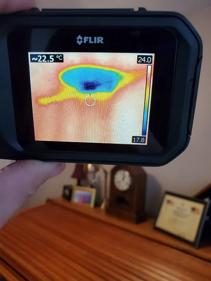 Thermal imaging inspection for water damage in Sanford
